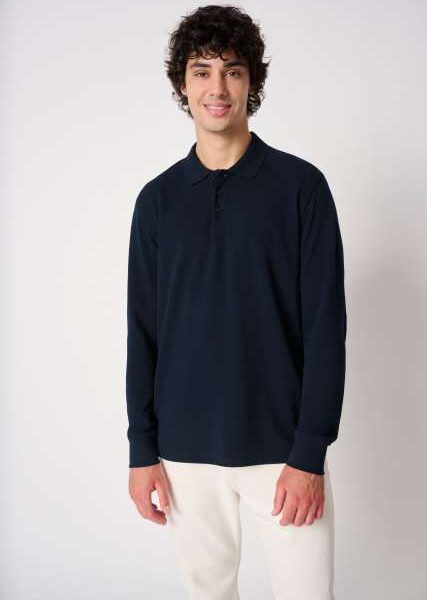 iDeal Basic – muška polo majica piqué dugih rukava