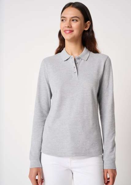 iDeal Basic – ženska polo majica piqué dugih rukava